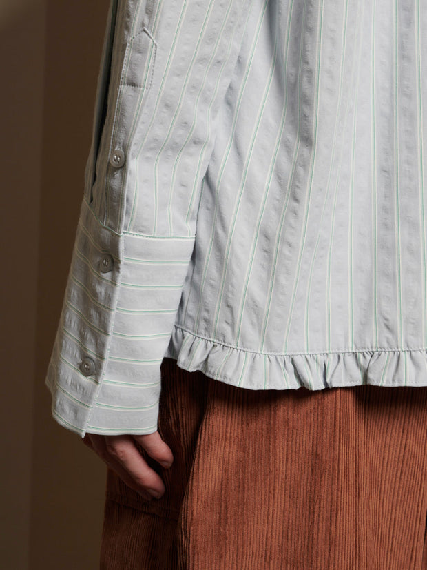 Angel Stripe Shirt Cool Grey / Z