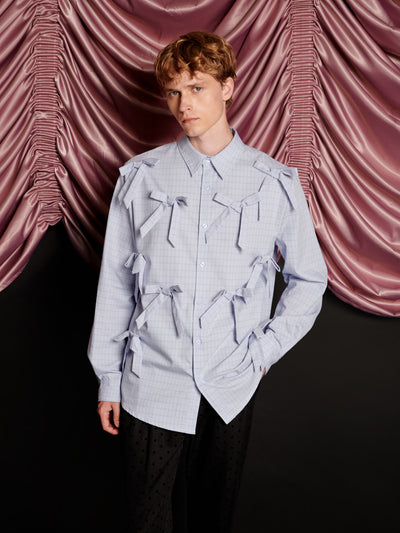 Jules Check Bows Shirt