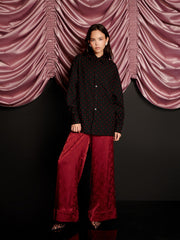 Frankie Polka Dot Shirt Red & Black / Z