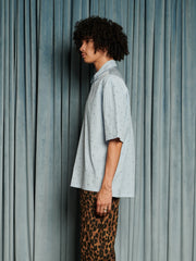 Agatha Boxy Shirt Baby Blue / Z