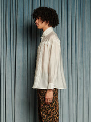 Eli Lace Shirt Pearl Ivory / Z