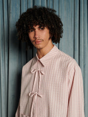 Chas Bow Boxy Shirt Dusty Pink / Z