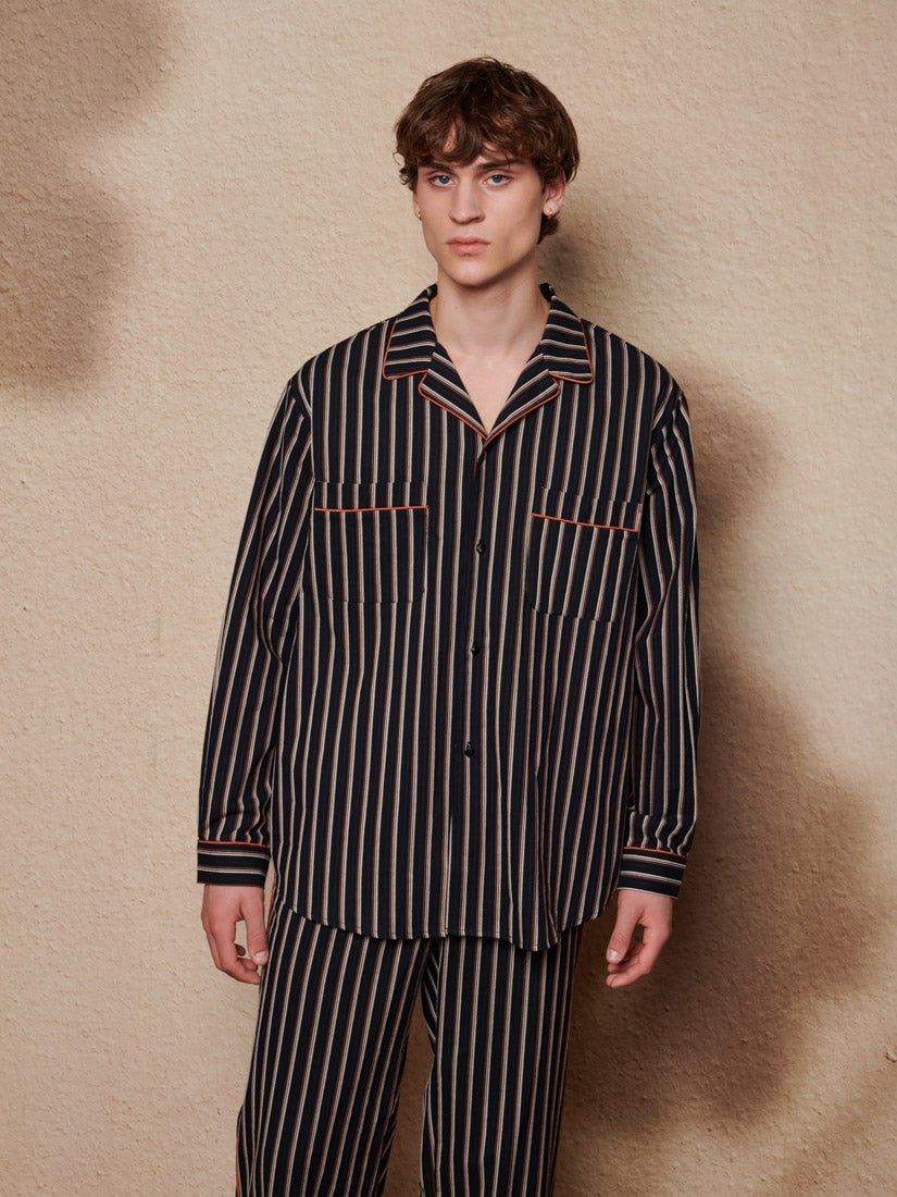 Wisp Stripe Pyjama Shirt – Sister Jane
