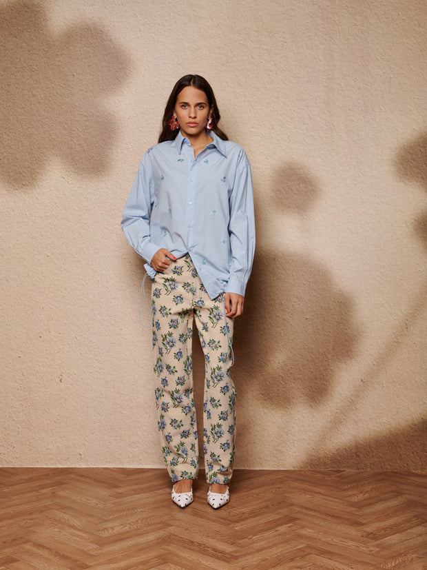 新品●sister jane Charm Embellished Shirt SISTER JANE Embellished shirt | ITeSHOP