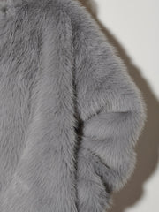 <b> Ghospell </b> Rylee Faux Fur Coat