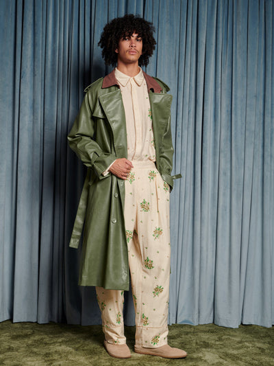 Scout PU Trench Coat