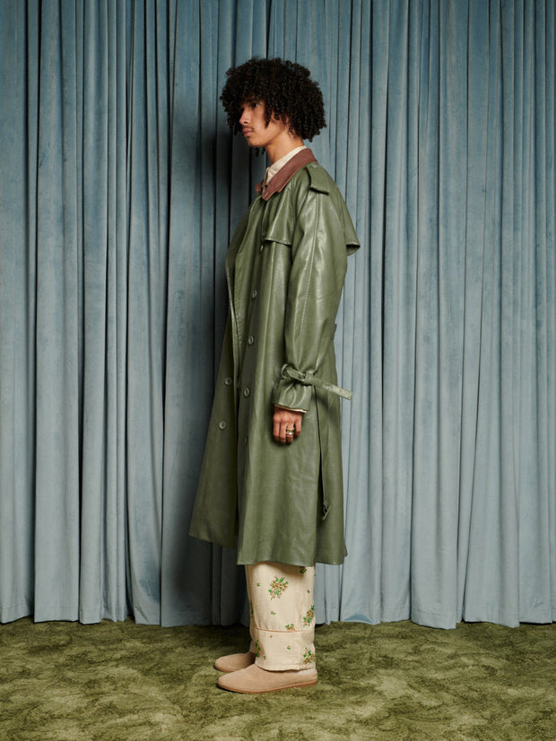 Scout PU Trench Coat