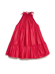 Carnelian Halter Neck Dress