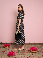 Evening Doves Midi Dress