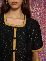 Disco Boucle Mini Dress