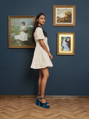 Raphael Jacquard Mini Dress