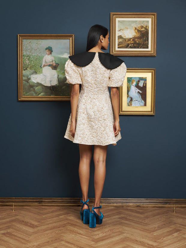 Raphael Jacquard Mini Dress