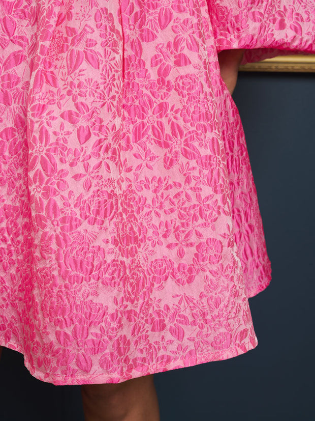 Cindy Jacquard Mini Dress