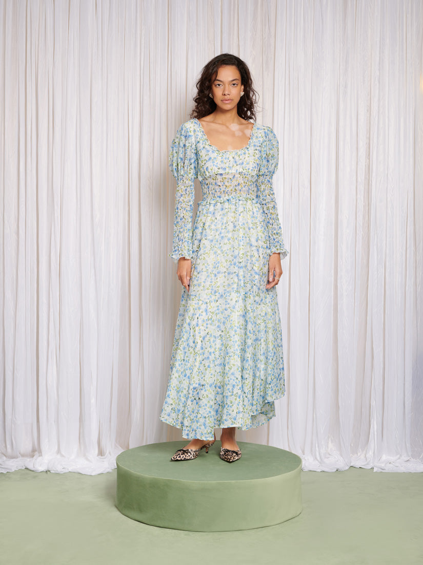 Floral Notes Maxi Dress – Sister Jane