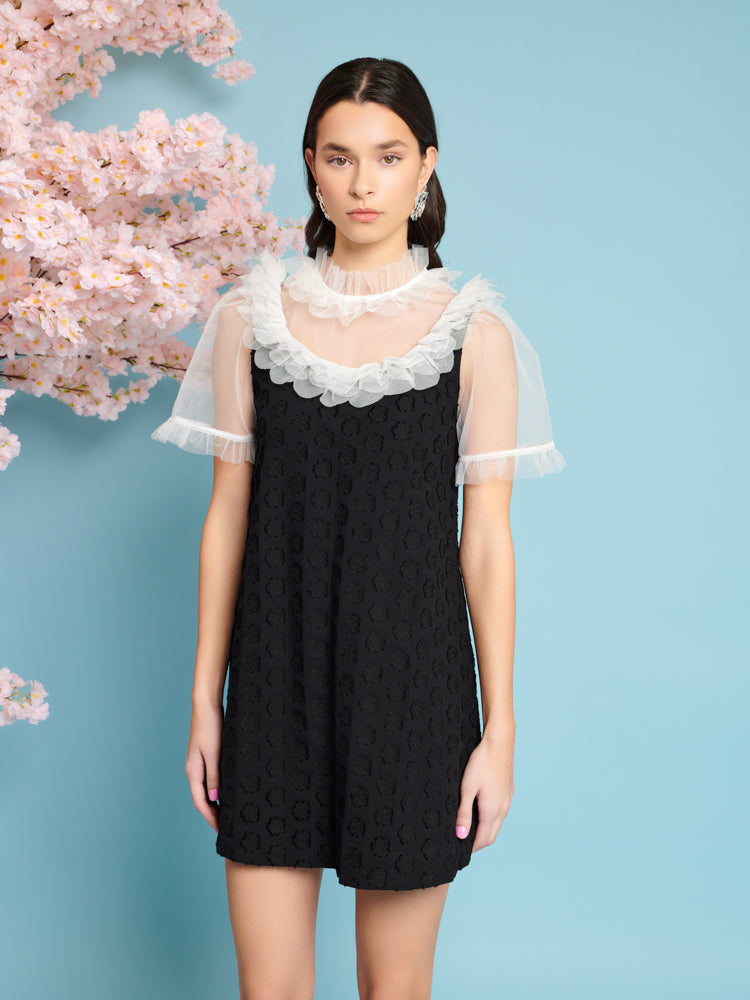 Mara Jacquard Mini Dress – Sister Jane