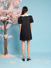 Songbird Jacquard Mini Dress