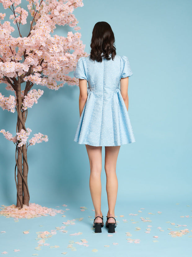 Nara Jacquard Mini Dress