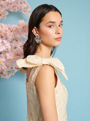 Eden Blossom Jacquard Mini Dress