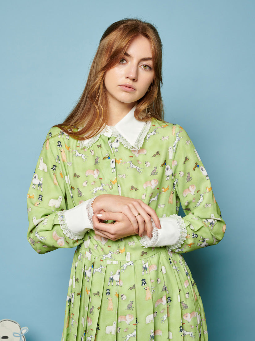 ワンピース ye__yama Apolina Jane Dress Organdie Jane Dress – Alden Adair Collection