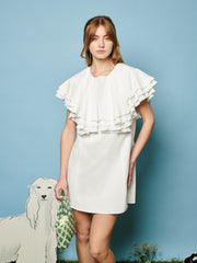 Collie Lace Trim Mini Dress