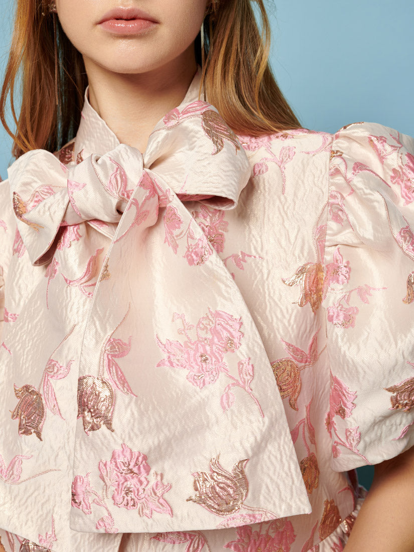 Oak Flower Jacquard Dress – Sister Jane