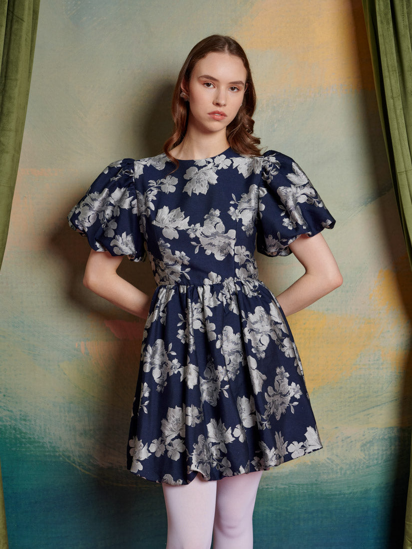 Natalia Floral Jacquard Dress – Sister Jane