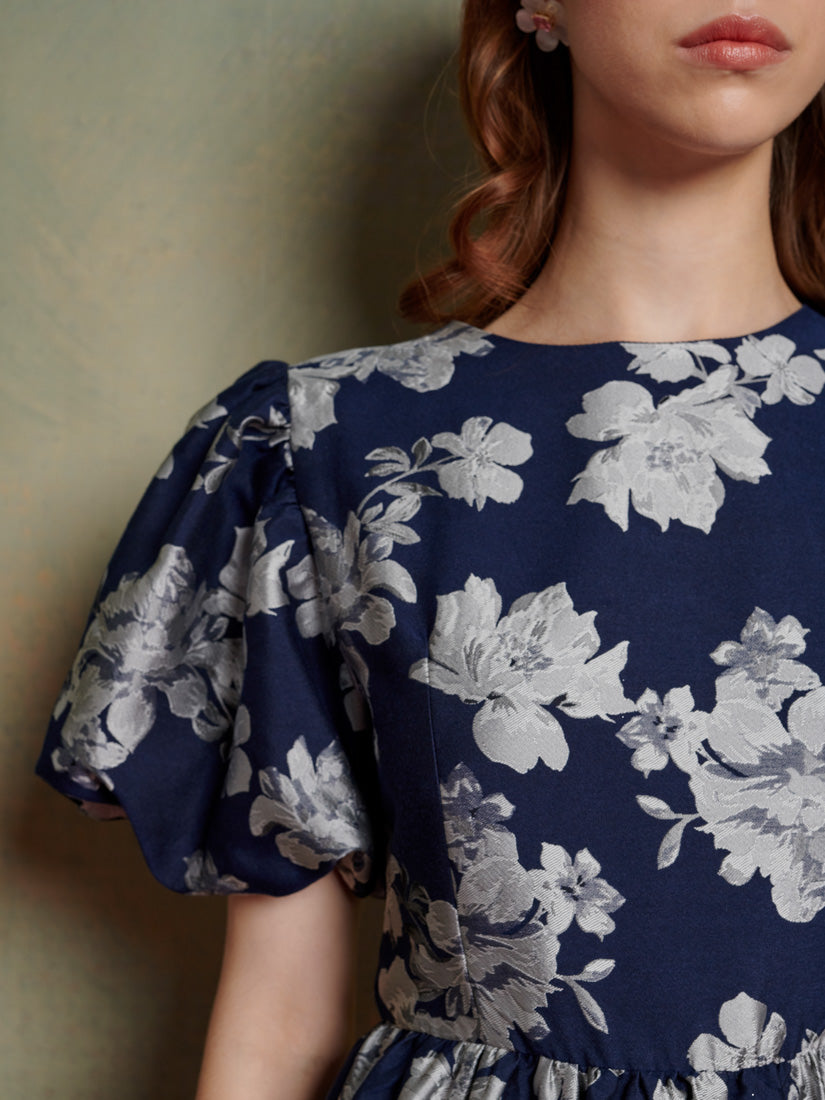 国内発送【SISTER JANE】Natalia Floral ジャガードドレス Natalia Floral Jacquard Dress – Sister Jane