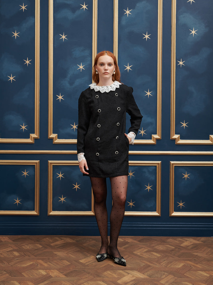 【Sister Jane】Prince Boucle Mini Dress ブークレ レース DR2136BLK_2_1080x.jpg?v=1726566666