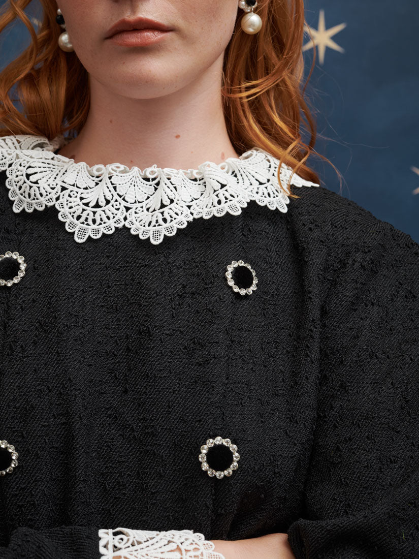 【Sister Jane】Prince Boucle Mini Dress ブークレ レース DR2136BLK_2_1080x.jpg?v=1726566666