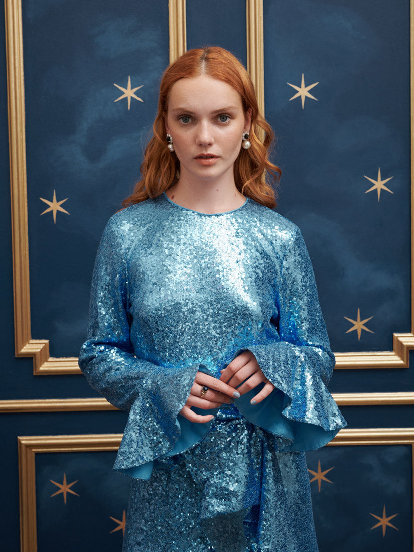 sister jane star sequin dress Starlight Midi Dress Sister Jane