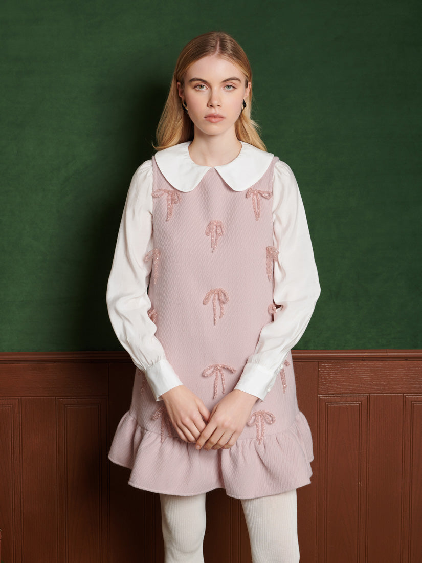 【sister jane】アルパイン ボウ ミニドレス Alpine Bow Mini Dress – Sister Jane