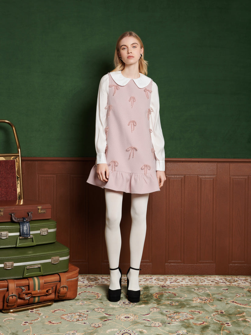 【Sister Jane】VOYAGE Alpine Bow アルペン リボン ドレス Alpine Bow Mini Dress – Sister Jane