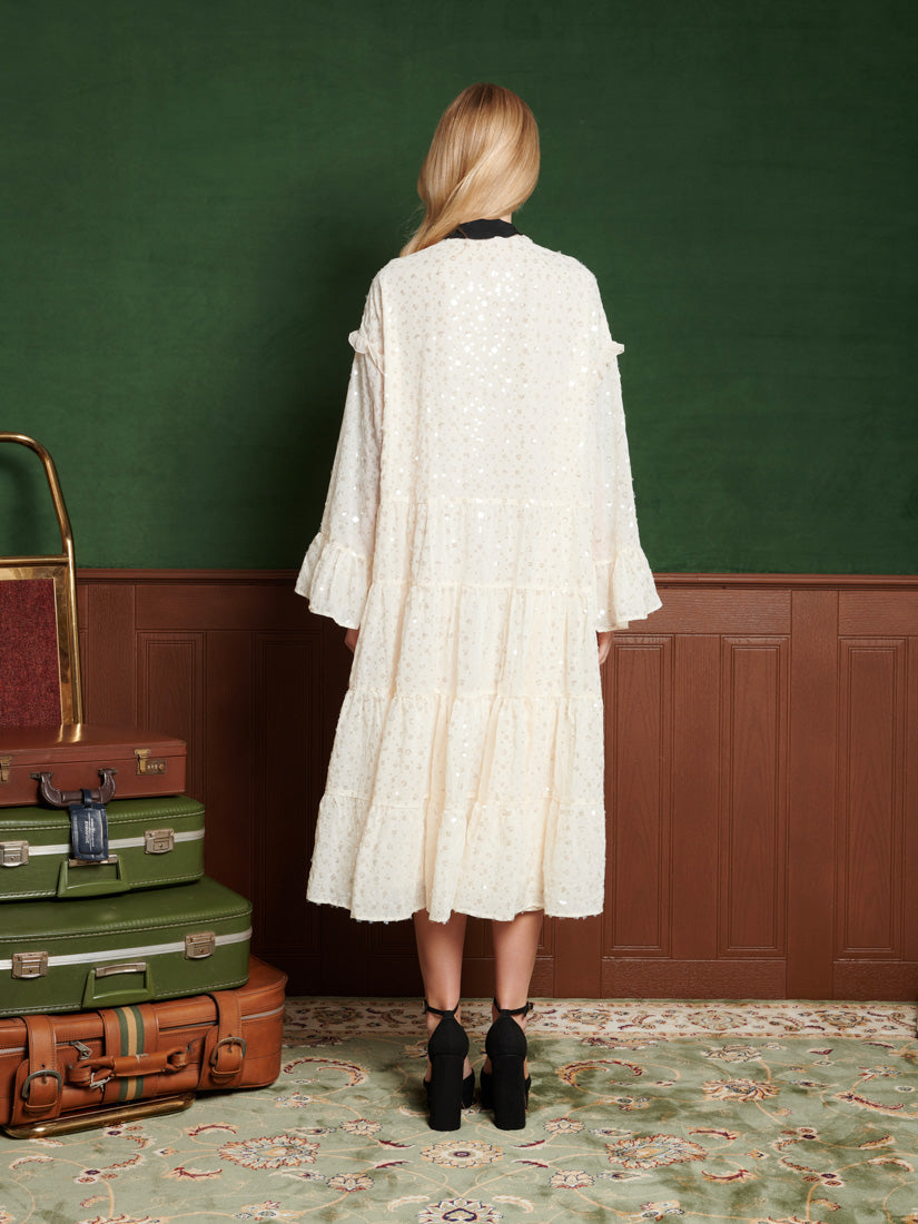 Chandelier Chiffon Midi Dress – Sister Jane