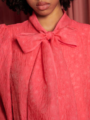 Parakeet Bow Mini Dress
