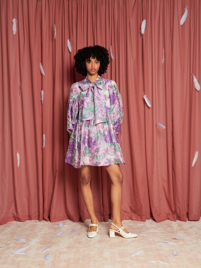 Charm Jacquard Mini Dress – Sister Jane