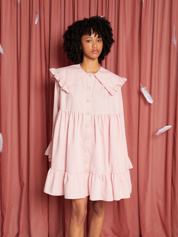 Canary  Mini Dress Baby Pink / Z