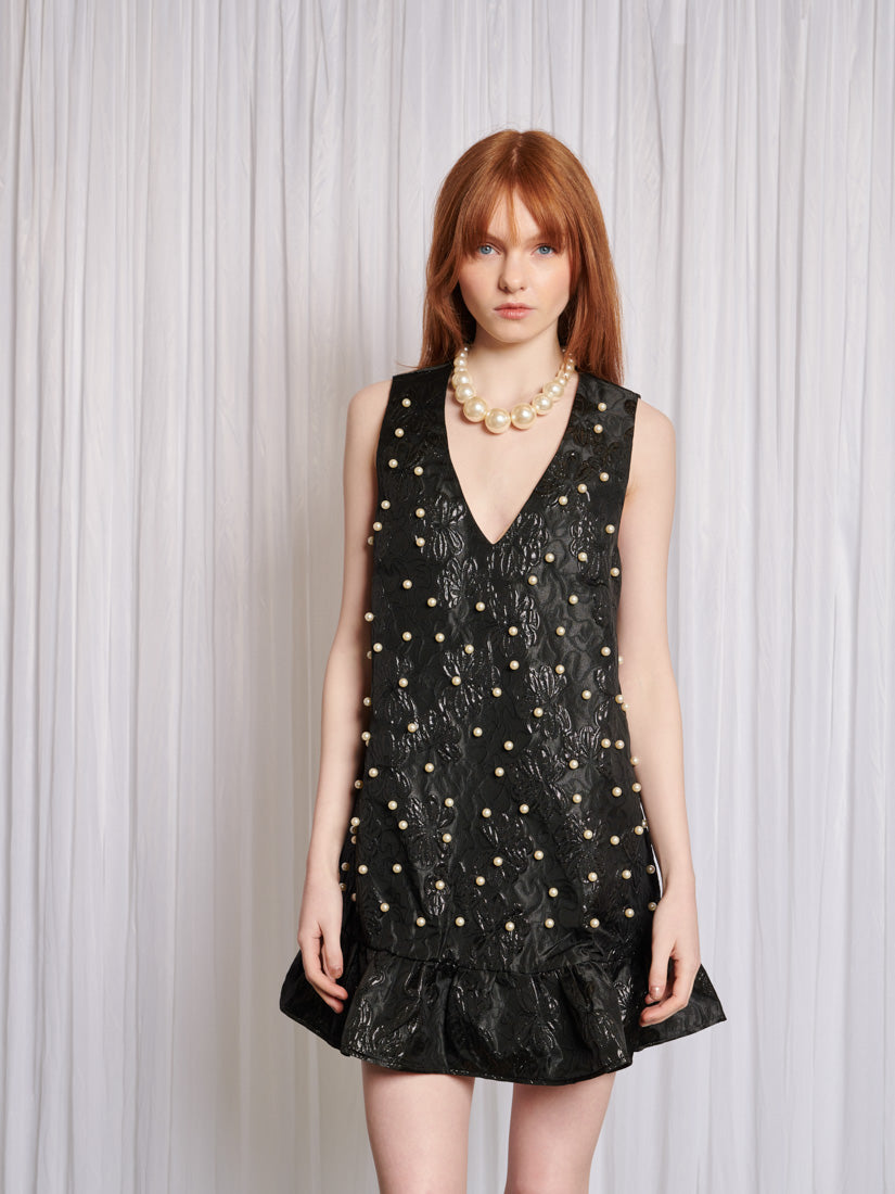 Love Jewel Mini Dress Coal Black / M+ Love Jewel Mini Dress Coal Black / M+