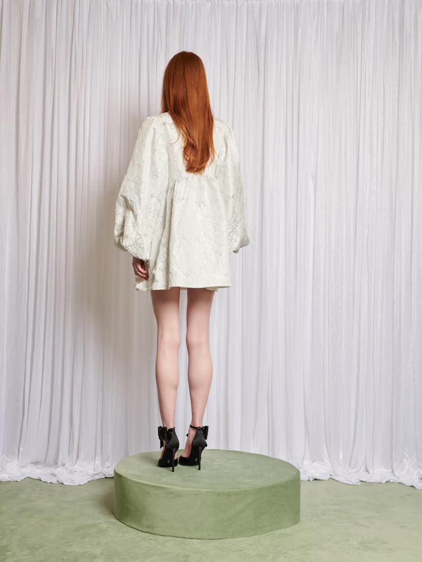 【sister jane】スノーフォール ジャカード ミニドレス Snowfall Jacquard Mini Dress – Sister Jane