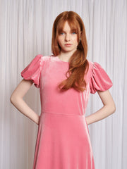 Sweet Melody Velvet Midi Dress