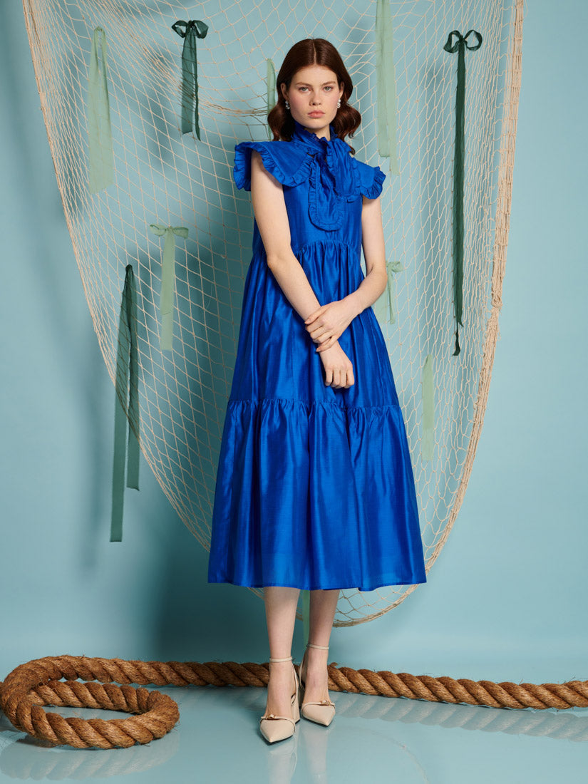 Cindy Check Midi Dress – ban.do