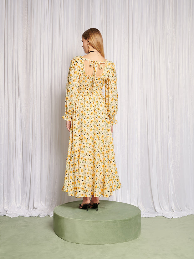 The Sunflower Dress Pastel Yellow / XS The Sunflower Dress Pastel Yellow / XS