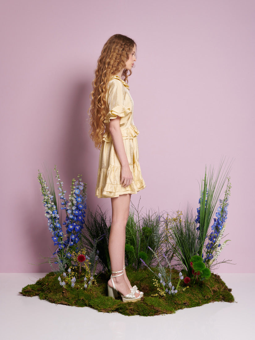 【Sister Jane】Buttercup バターカップ フリル ミニドレス DR2265YLW_3_1080x.jpg?v=1743769990