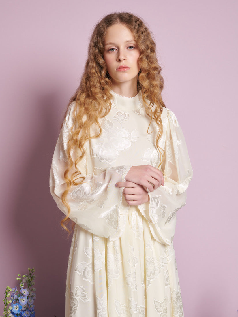【Sister Jane】Dandelion フローラル オーガンジー ドレス Dandelion Midi Dress – Sister Jane