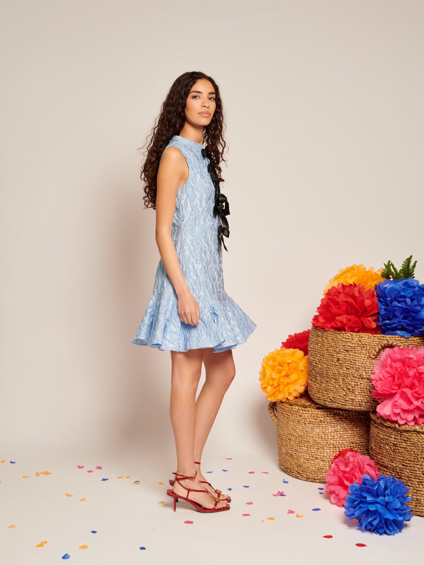【sister jane】Feria リボン フリル ミニ ドレス Feria Ruffle Mini Dress – Sister Jane