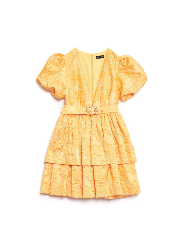 Sol Jacquard Mini Dress