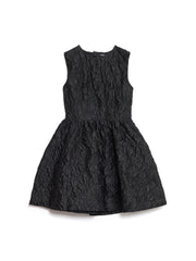 Lucia Jacquard Open Back Mini Dress