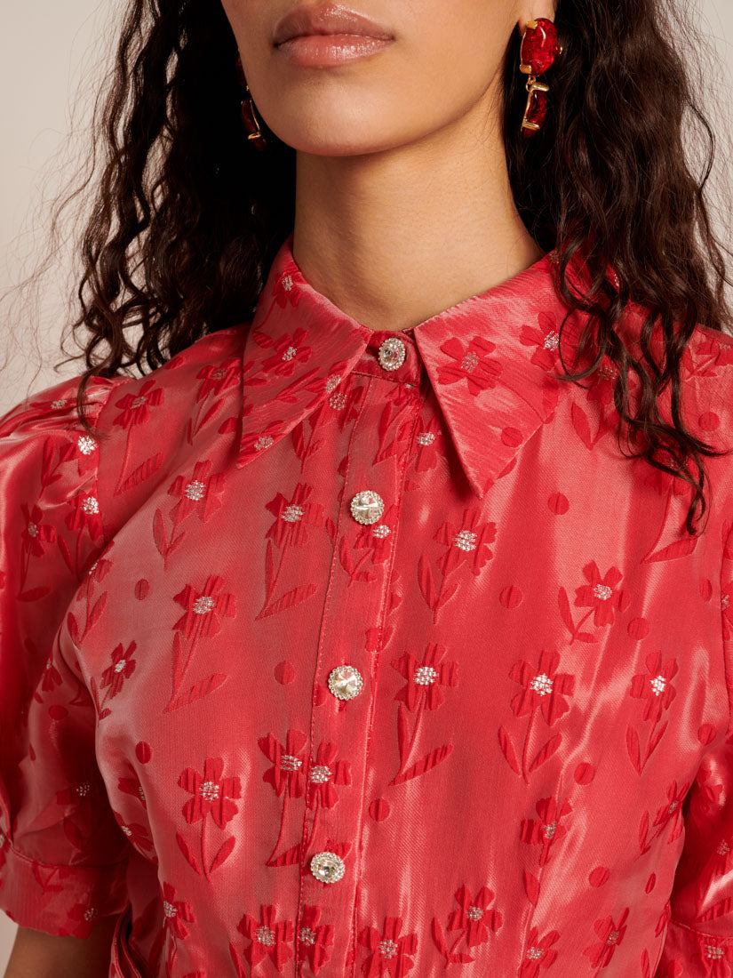 【Sister Jane】La Fiesta Enchanted ジャガード ミディドレス Enchanted Jacquard Midi Dress – Sister Jane