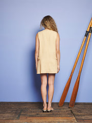Mountain Tweed Mini Dress Buttercup Yellow / Z