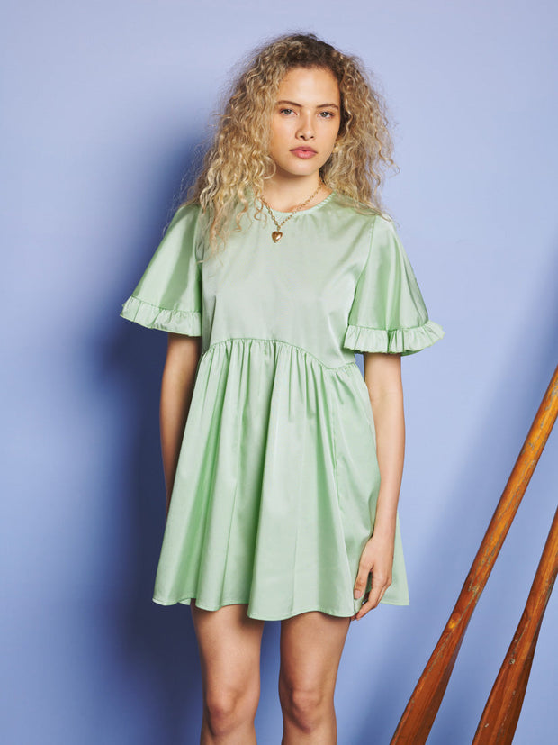 Evergreens Mini Dress Pistachio Green / Z