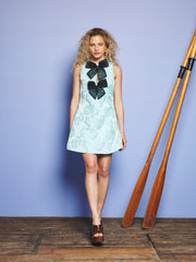 Water's Edge Bow Mini Dress